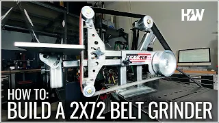 How to: Revolution 2x72 Belt Grinder Build - VERY THOROUGH