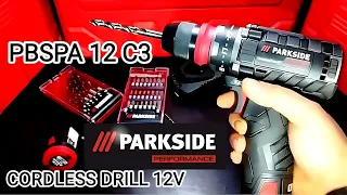 PARKSIDE PERFORMANCE PBSPA 12 C3 #parksideperformance #parkside #tools#lidl#cordlessdrill