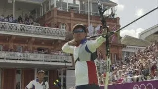 Oh Jin Hyek Win Men's Archery Gold - London 2012 Olympics