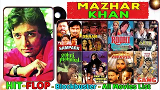 Mazhar Khan Hit and Flop All Movies List | Box Office Collection | All Films Name List | Angaar