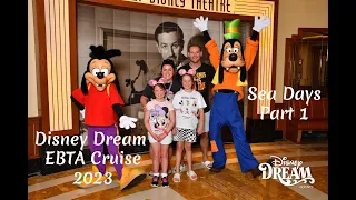 Disney Dream Eastbound Transatlantic & Mediterranean Cruises - Sea Days Part 1