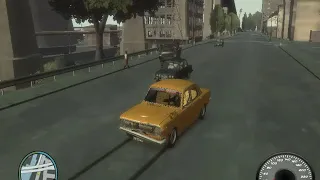 GTA IV: УАЗ-3303 vs ГАЗ-24, ВАЗ-2103