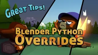 Creating linked library overrides in Blender | Quick python trick