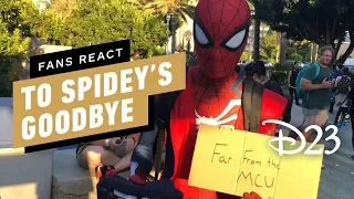 Spider-Man Fans React to Spider-Man Leaving the MCU - D23 2019