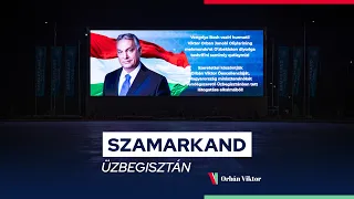 Türk Tanács csúcstalálkozó Szamarkandban. Fontos találkozó lesz holnap, mert közös érdekünk a béke.