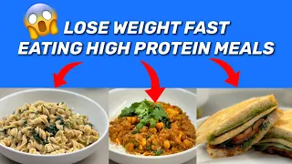 Lose Weight FAST!  High Protein Plant Based Food & Intermittent Fasting #weightloss #fasting #vegan