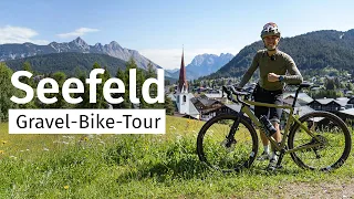 Geniale Gravel-Bike-Tour: Adventure Ride (55 km) am Hochplateau Seefeld in den Alpen in Tirol