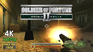 Soldier of Fortune II: Double Helix (4K / 2160p / 60fps) | xemu Microsoft Xbox Emulator