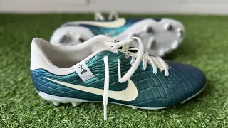 Nike Tiempo Legend 10 Academy Emerald 30 YEARS FG Boots Review - On Feet & Unboxing ASMR (4K)