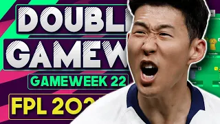 FPL DOUBLE GAMEWEEK 22 CONFIRMED | GW 22 | Fantasy Premier League Tips 2021/22