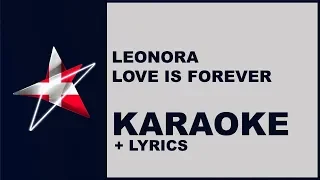 Leonora - Love is forever (Karaoke) Denmark - Eurovision 2019