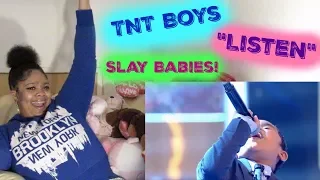 TNT Boys  Beyonce's "Listen" Reaction: Little Big Shots (Slay Babies Slay!)