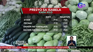 DA: Presyo ng palay, gulay at iba pang produktong pang-agrikultura, posibleng tumaas dahil... | SONA