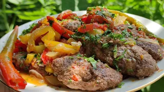 Котлеты в Казане.Qazan kotleti.Very easy recipe of  burgers with vegetables how to cook.