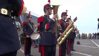 Cérémonie de tradition de l'école des fusiliers marins de Lorient (1)