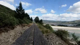 Driver’s Eye View (New Zealand) - Dunedin Railways - The Seasider - Dunedin to Waitati