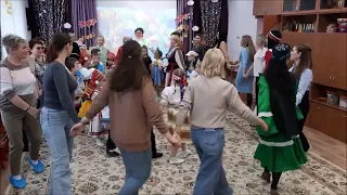 Фрагмент родительско-детского праздника «Фестиваль «Народы России – живём одной семьёй»