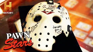 Pawn Stars: THRILLING PRICE for “Friday the 13th” Jason Mask (Season 20)