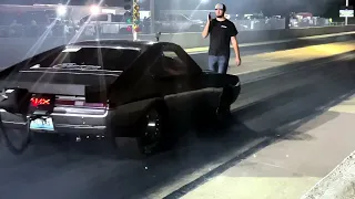 Amc Amx vs Mustang-Midwest Drag Racing