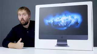 Распаковка iMac Pro - самого мощного компьютера Apple в истории...