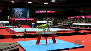 Mc CLENAGHAN Rhys (IRL) - 2021 Artistic Worlds, Kitakyushu (JPN) - Qualifications Pommel Horse