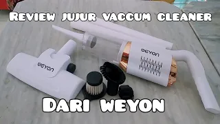 #review jujur vaccum cleaner || weyon cordless handheld vaccum cleaner