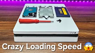 PS4 Slim SSD Upgrade in 2023 | Loading Speed Comparison with HDD