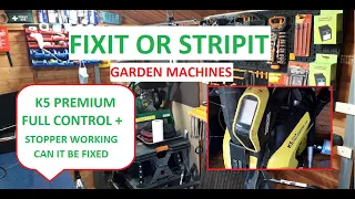 KARCHER K2 K4 K5 K6 pressure washer will not  work, easy fix.