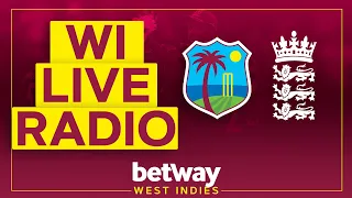 🔴 LIVE West Indies RADIO | West Indies v England | 4th Betway T20I