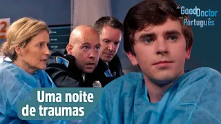 Noite de traumas na sala de emergência | Temporada 1 | The Good Doctor em Português