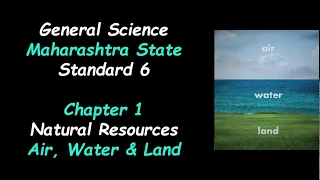 Std 6: General Science- Chapter 1: Natural resources- Air, Water & Land (Textual questions answered)