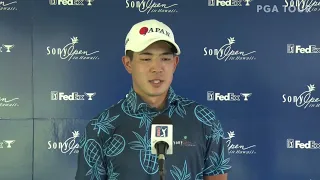 Keita Nakajima  2022 Sony Open in Hawaii Friday Flash Interview English