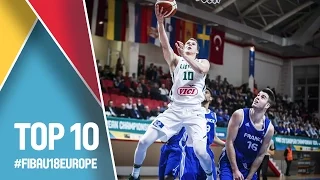Top 10 Plays - FIBA U18 European Championship 2016