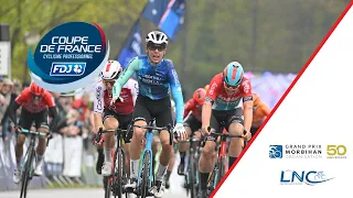 Vivez le dernier kilomètre du Grand Prix du Morbihan, 9ème manche de la Coupe de France FDJ