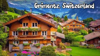 Grimentz Switzerland 4K - One of the most beautiful villages in Switzerland - Fairytale village