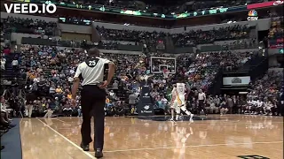 Jae Crower hits the only Full Court shot ever in the NBA History!