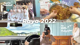 Raya vlog 2022 🌙 || iftar w/ friends & families, balik kampung, lots of eating, suasana raya