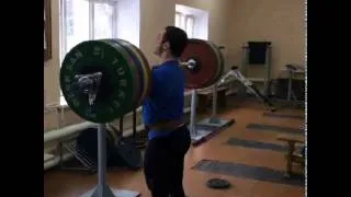 Artem Okulov 220kg Rack Jerk