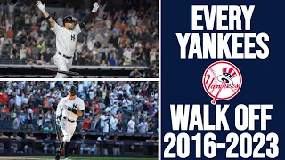 ALL YANKEE WALK -OFFS SINCE 2016