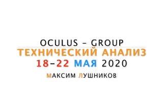 Технический обзор рынка Форекс на неделю: 18 - 22 Мая 2020 от Максима Лушникова