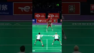 The best rally! Chia/Soh vs Astrup/Rasmussen | Thomas Cup 2024 MD Group D #shorts #badminton