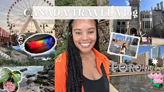 CANADA TRAVEL VLOG 🇨🇦| NIAGARA FALLS, TORONTO, BOTANICAL GARDEN, CASA LOMA & MORE♡ |