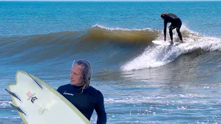 My First Time Riding an Asymmetrical Surfboard