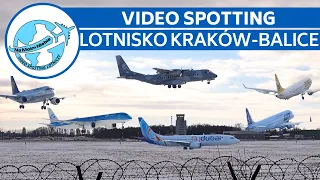 SPOTTING na Porcie Lotniczym im. Jana Pawła II Kraków-Balice | Buzz Lot KLM FlyDubai Lufthansa PAF