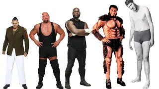 Top 20 Tallest Wrestlers of All Time (Real Heights)