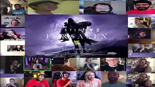 Destiny 2: Forsaken - Launch Trailer super version reaction mashup gameplay 2018 breakdown by WRR