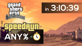 GTA San Andreas Speedrun - Any% in 3:10:39