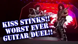 KISS Stinks! Worst Ever Guitar Duel : KISS End of the Dignity Tour Live 2023