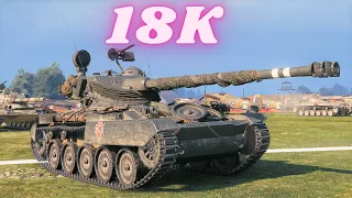 AMX 13 105 - 18K Spot + Damage  World of Tanks,WoT tank battle