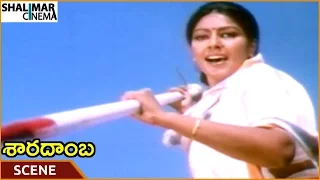 Sharadamba Movie || SharadaTanikella Bharani & Villain || Sharada, Mohan || Shalimarcinema